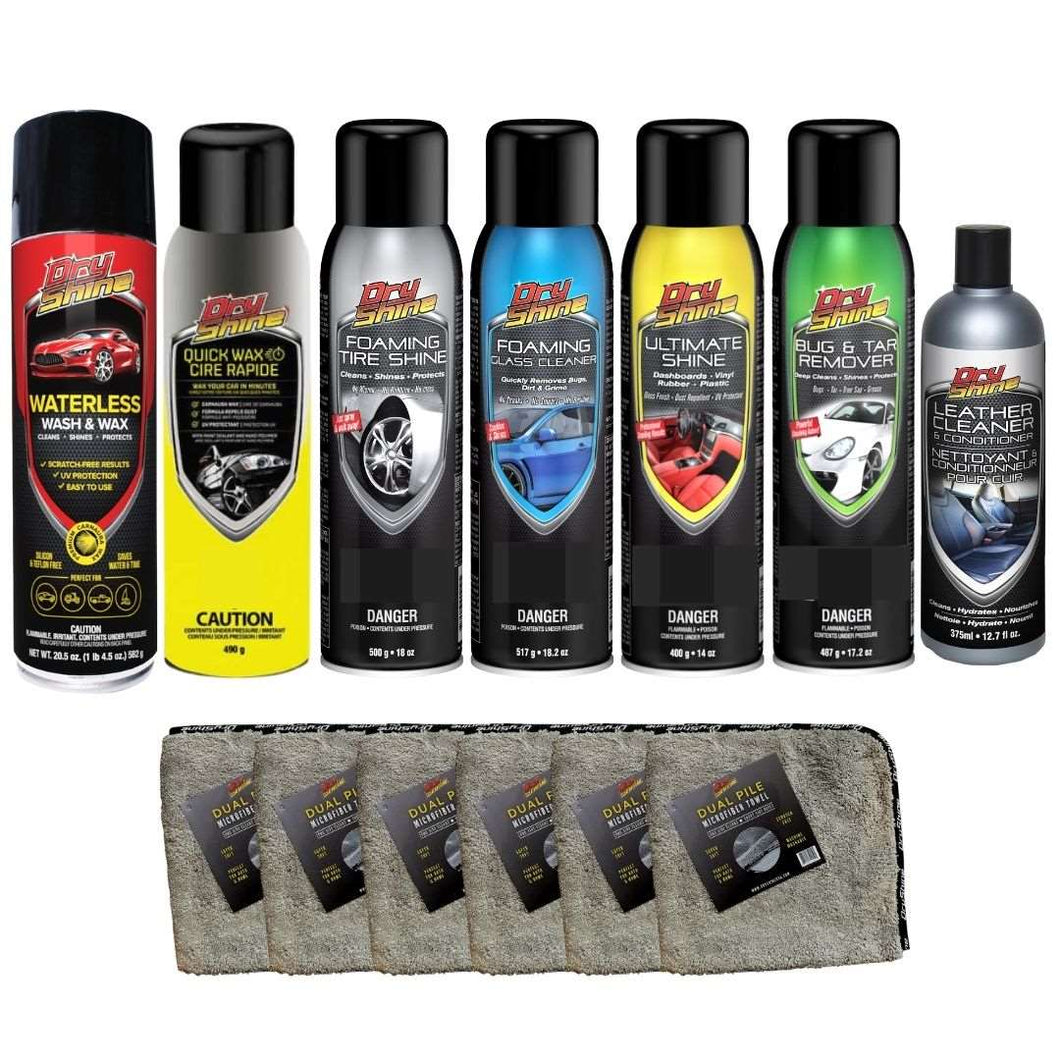 The Arsenal - Complete Detailing Kit - Dry Shine USA