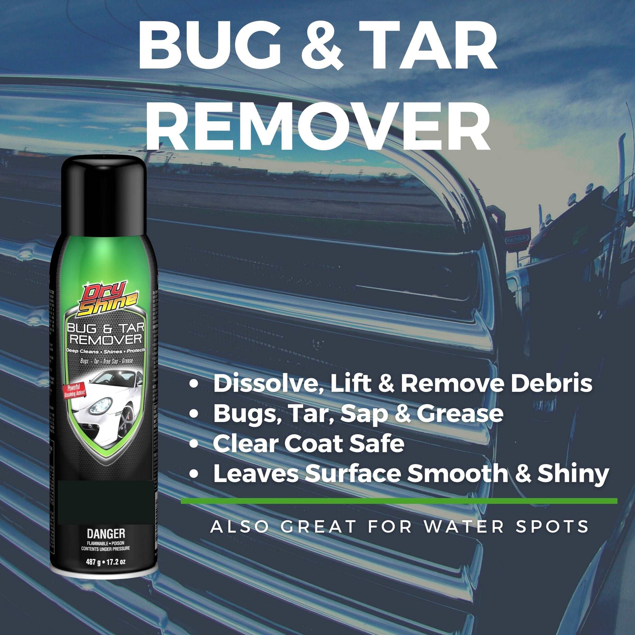 Dry Shine Bug & Tar Remover