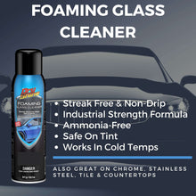 Load image into Gallery viewer, Foaming Glass Cleaner - 18.2 oz. - Dry Shine USA
