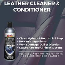 Load image into Gallery viewer, Leather Cleaner and Conditioner - 12.7 oz. - Dry Shine USA
