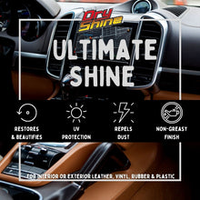 Load image into Gallery viewer, 2 Pack Ultimate Shine Interior Spray + 2 Dual Pile Microfiber Towels - Dry Shine USA
