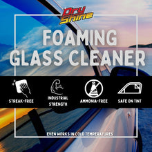 Load image into Gallery viewer, Foaming Glass Cleaner 2 Pack + 2 Dual Pile Microfiber Towels - Dry Shine USA
