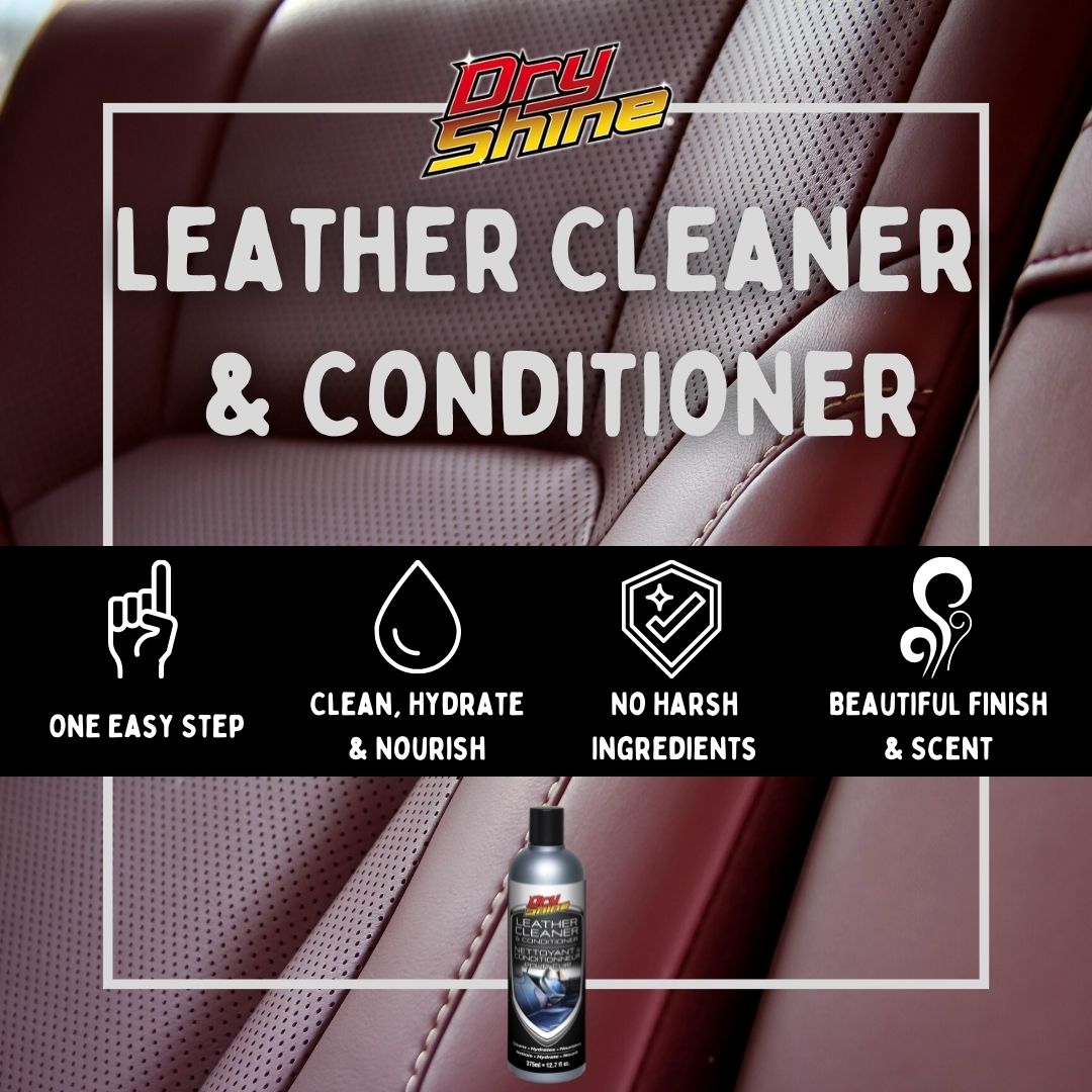 Leather Cleaner And Conditioner Car Cleaning Kit Interior